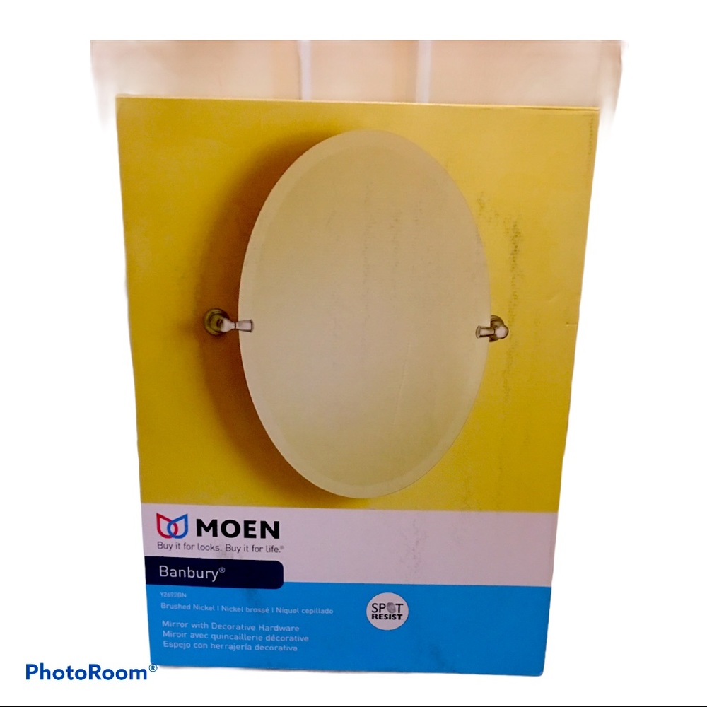 Moen Bathroom Mildew/Fog resistance mirror